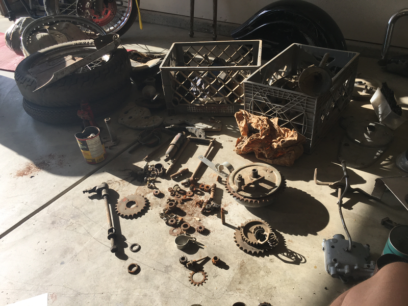 Illustration for article titled Who knew a 1947 Indian had so many parts?
